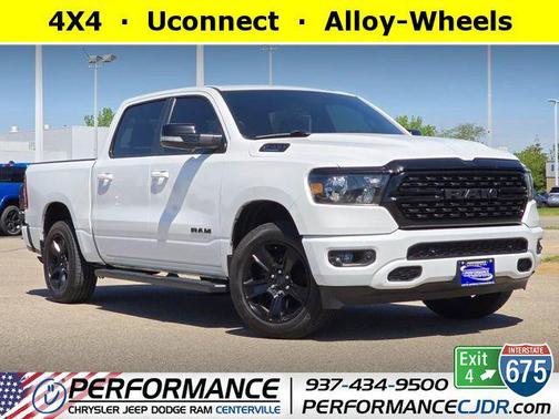 Bright White Clearcoat 2022 RAM 1500 Big Horn/Lone Star