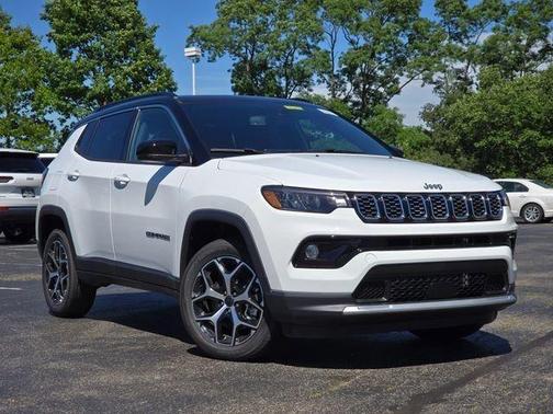 Bright White Clearcoat 2026 Jeep Compass Limited