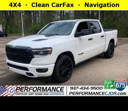 Ivory White Tri-Coat Pearlcoat 2023 RAM 1500 Laramie