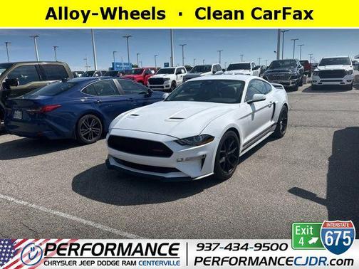 Oxford White 2022 Ford Mustang GT Premium