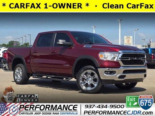 Delmonico Red Pearlcoat 2021 RAM 1500 Big Horn/Lone Star