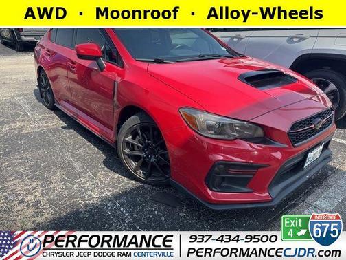 Pure Red 2020 Subaru WRX Premium
