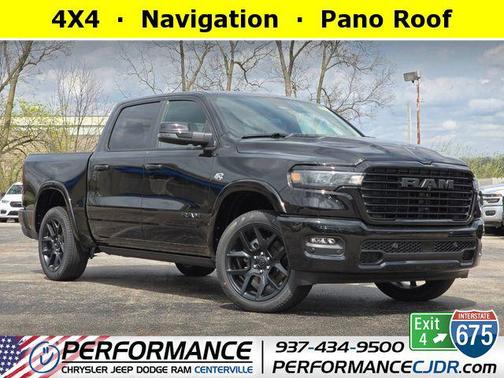 Diamond Black Crystal Pearlcoat 2026 RAM 1500 Laramie