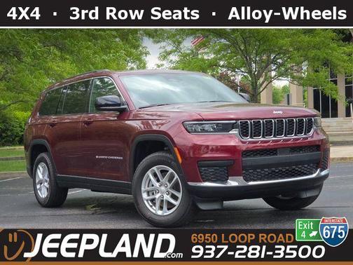 Velvet Red Pearlcoat 2026 Jeep Grand Cherokee L Laredo