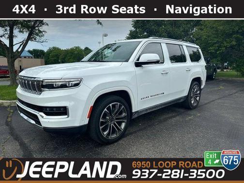 Bright White Clearcoat 2022 Jeep Grand Wagoneer Series III