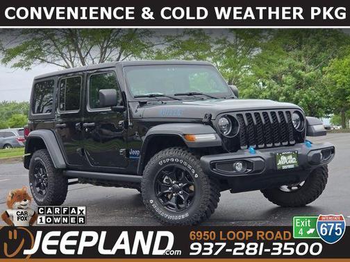 Black Clearcoat 2023 Jeep Wrangler 4xe Willys