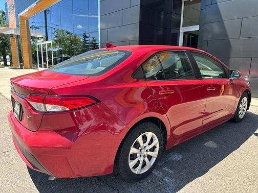 Barcelona Red Metallic 2021 Toyota Corolla LE