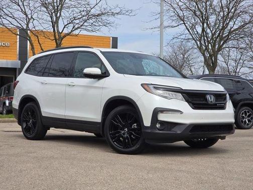 White 2021 Honda Pilot Black Edition