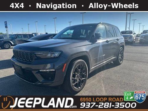 Baltic Gray Metallic Clearcoat 2025 Jeep Grand Cherokee Summit