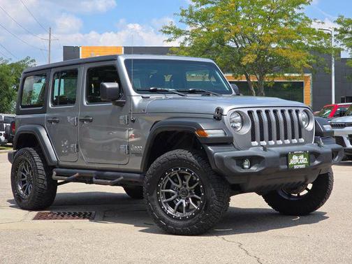 Billet Silver Metallic Clearcoat 2020 Jeep Wrangler Unlimited Sport
