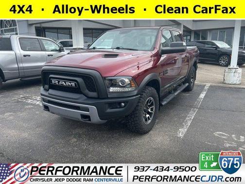 Delmonico Red Pearlcoat 2018 RAM 1500 Rebel