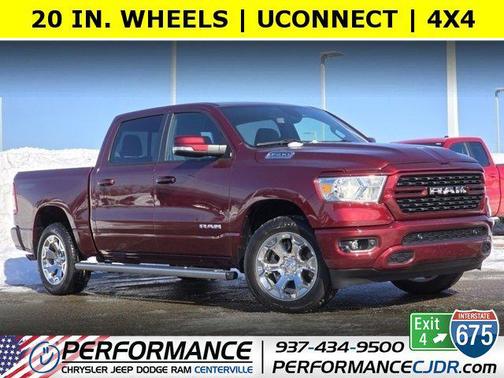 Delmonico Red Pearlcoat 2022 RAM 1500 Big Horn/Lone Star