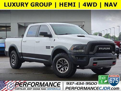 Bright White Clearcoat 2015 RAM 1500 Rebel
