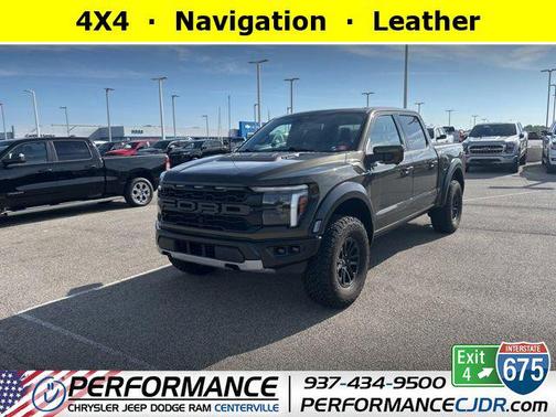 Green 2024 Ford F-150 Raptor
