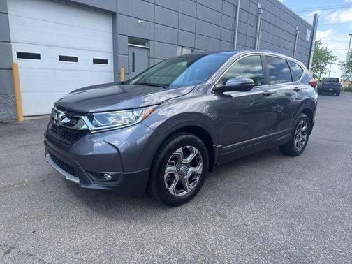 Gray 2019 Honda CR-V EX-L