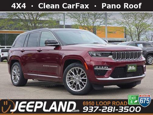 Velvet Red Pearlcoat 2025 Jeep Grand Cherokee Summit