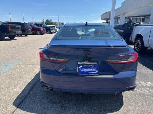 Blue 2025 Toyota Camry XSE