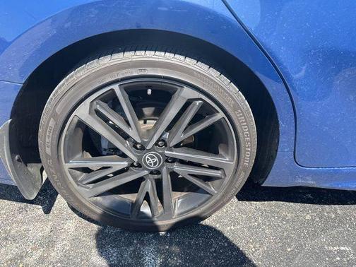 Blue 2025 Toyota Camry XSE