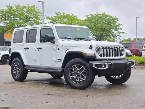 Bright White Clearcoat 2026 Jeep Wrangler Sahara