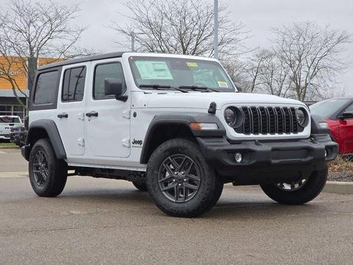Bright White Clearcoat 2026 Jeep Wrangler Sport S