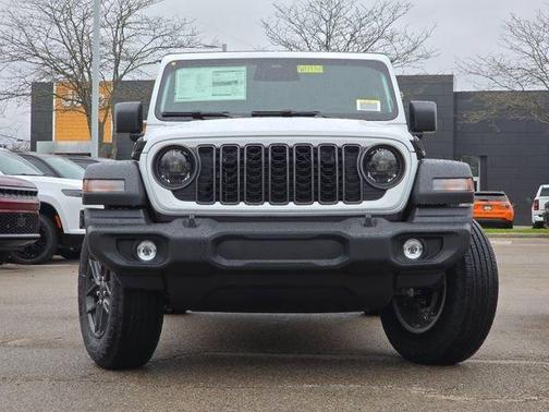 Bright White Clearcoat 2026 Jeep Wrangler Sport S