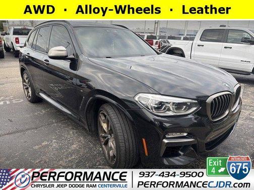 Carbon Black Metallic 2018 BMW X3 M40i