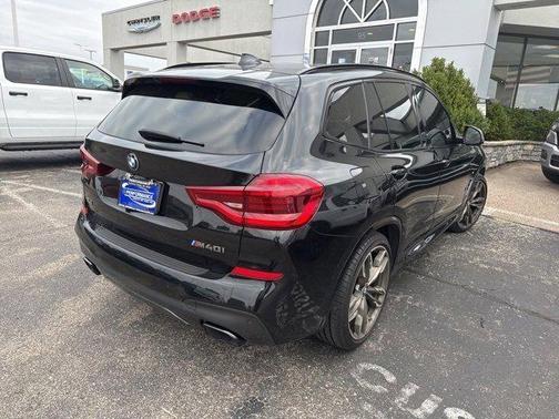 Carbon Black Metallic 2018 BMW X3 M40i