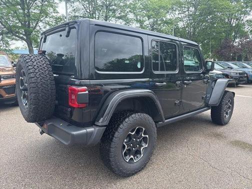 Black Clearcoat 2021 Jeep Wrangler Unlimited 4xe Rubicon