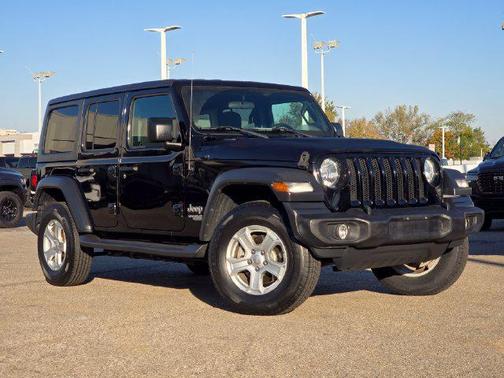 Black Clearcoat 2019 Jeep Wrangler Unlimited Sport