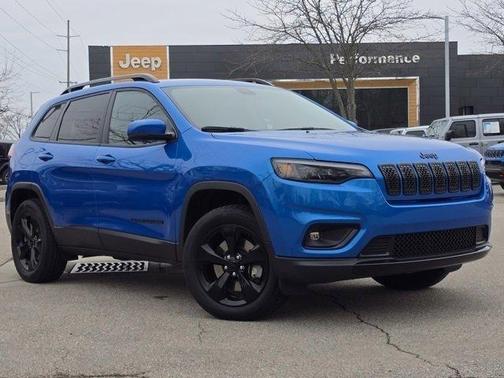 Hydro Blue Pearlcoat 2020 Jeep Cherokee Altitude