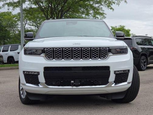 Bright White Clearcoat 2025 Jeep Grand Cherokee L Summit