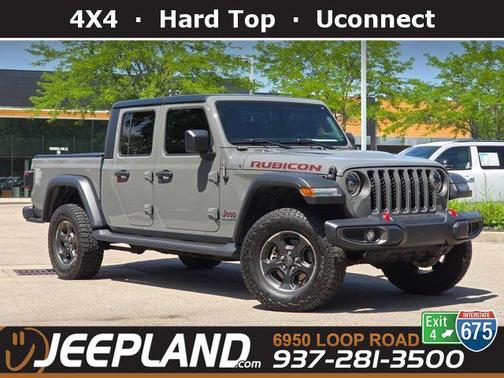Sting-Gray Clearcoat 2023 Jeep Gladiator Rubicon
