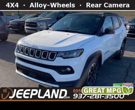Bright White Clearcoat 2024 Jeep Compass Limited