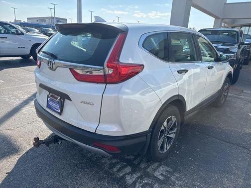 White 2019 Honda CR-V LX