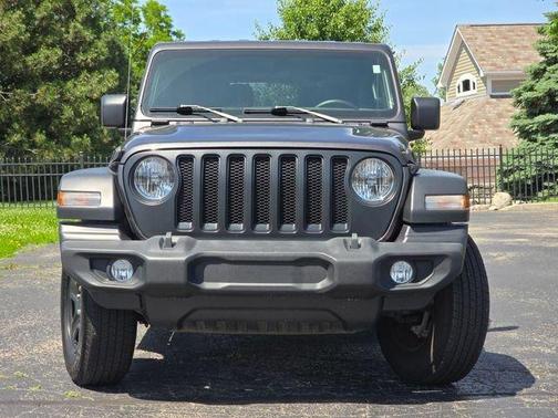 Granite Crystal Metallic Clearcoat 2021 Jeep Wrangler Sport