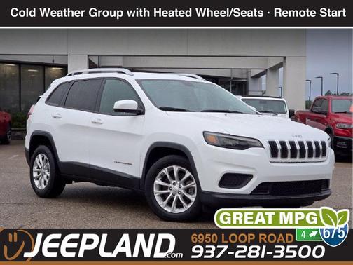 Bright White Clearcoat 2020 Jeep Cherokee Latitude
