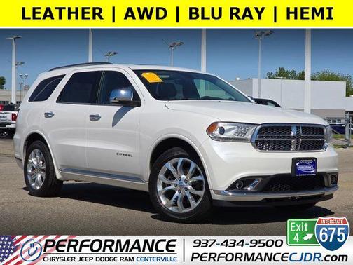Vice White Tri-Coat Pearl 2017 Dodge Durango Citadel