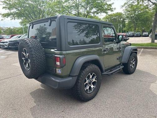 Sarge Green Clearcoat 2023 Jeep Wrangler Sport S