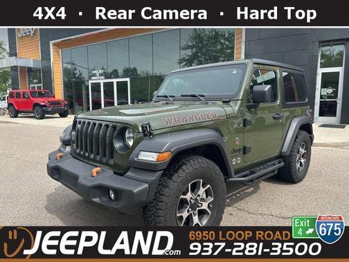 Sarge Green Clearcoat 2023 Jeep Wrangler Sport S