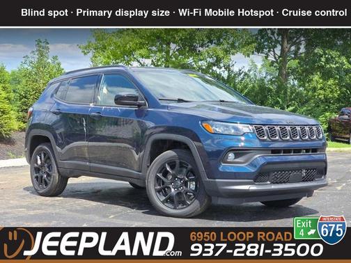 Fathom Blue Pearl Coat 2026 Jeep Compass Latitude