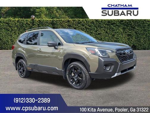 Autumn Green Metallic 2024 Subaru Forester Wilderness