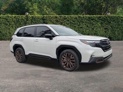 Crystal White Pearl 2026 Subaru Forester Sport