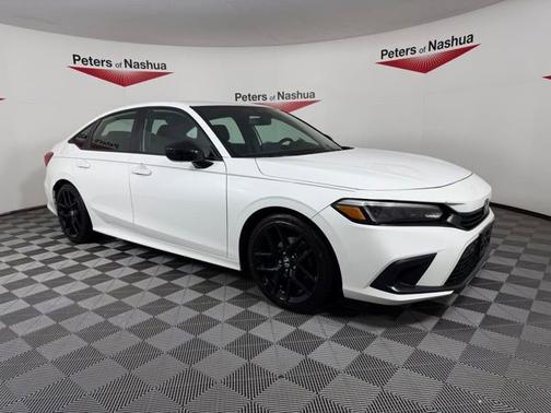 Platinum White Pearl 2024 Honda Civic