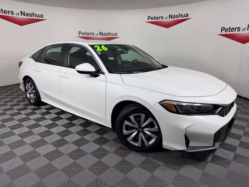 Platinum White Pearl 2026 Honda Civic