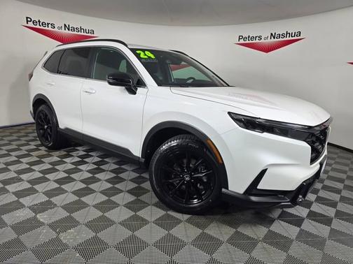 Platinum White Pearl 2024 Honda CR-V Hybrid
