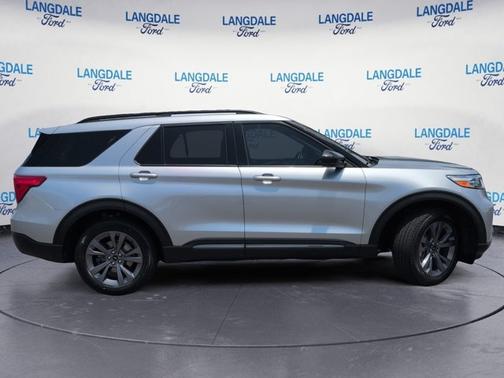 Silver Metallic 2022 Ford Explorer XLT