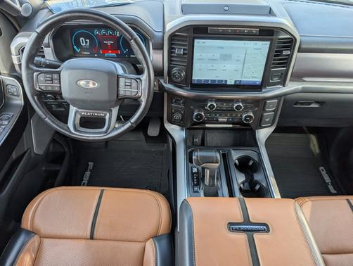 White Metallic 2022 Ford F-150 Platinum