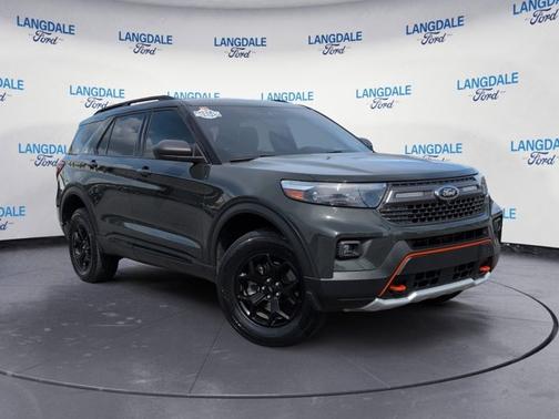 Green Metallic 2022 Ford Explorer Timberline