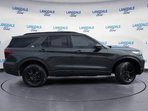 Green Metallic 2022 Ford Explorer Timberline