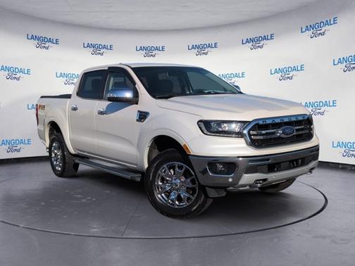 White Platinum Clearcoat Metallic 2020 Ford Ranger LARIAT